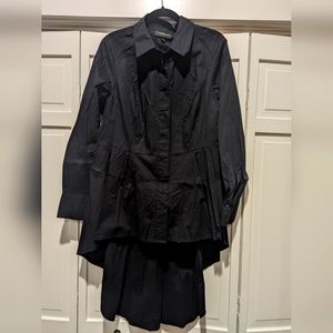 Lane Bryant High Low Button Down Shirt Size 18